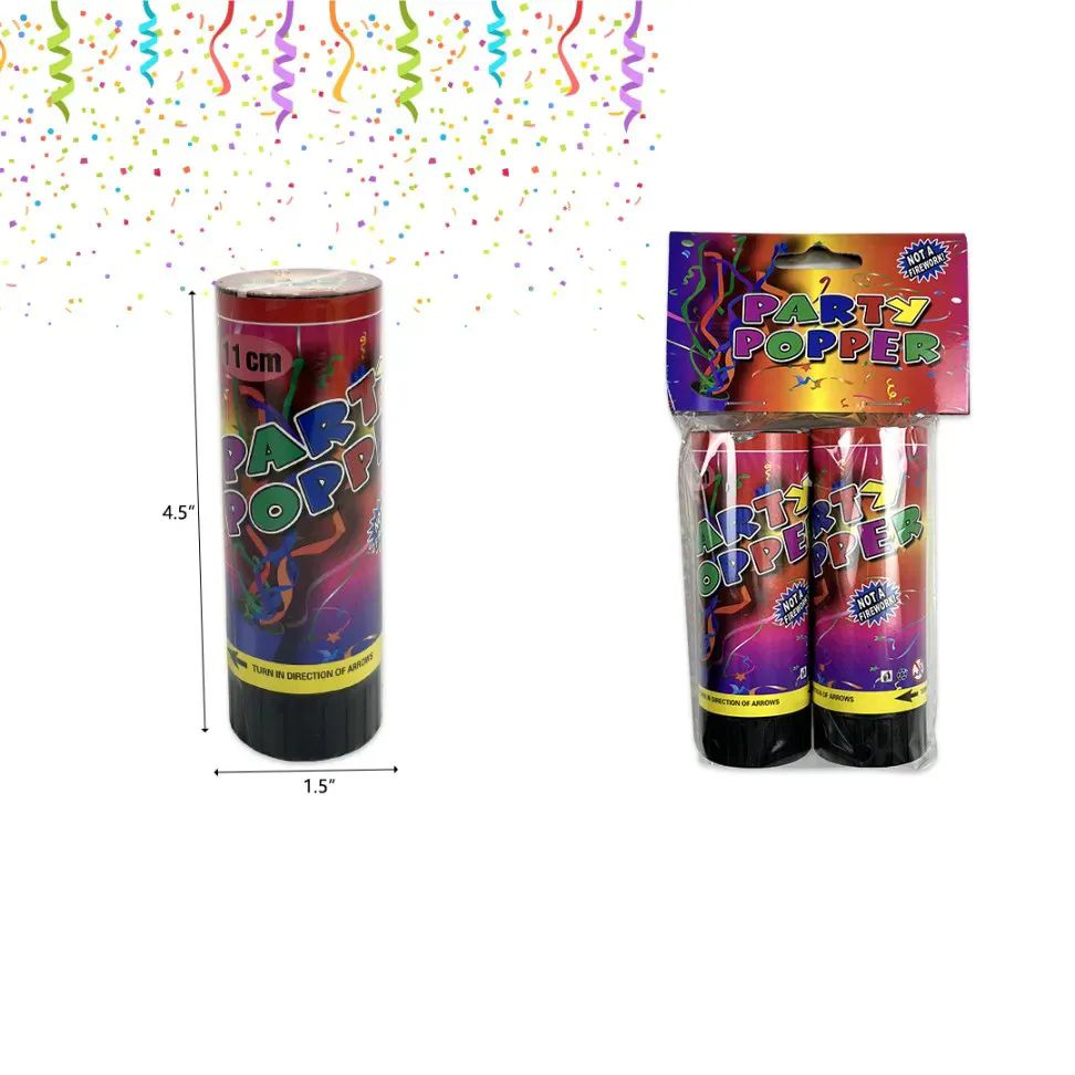 Wholesale Footwear 5 Inch Party Popper