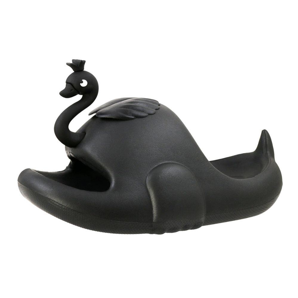 Wholesale Footwear Girl's Swan Sandal Black