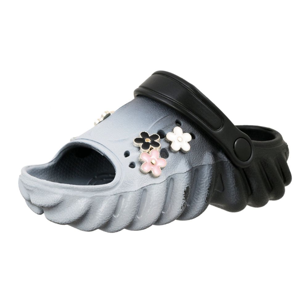 Wholesale Footwear Little Girl's Charm Sandal Black