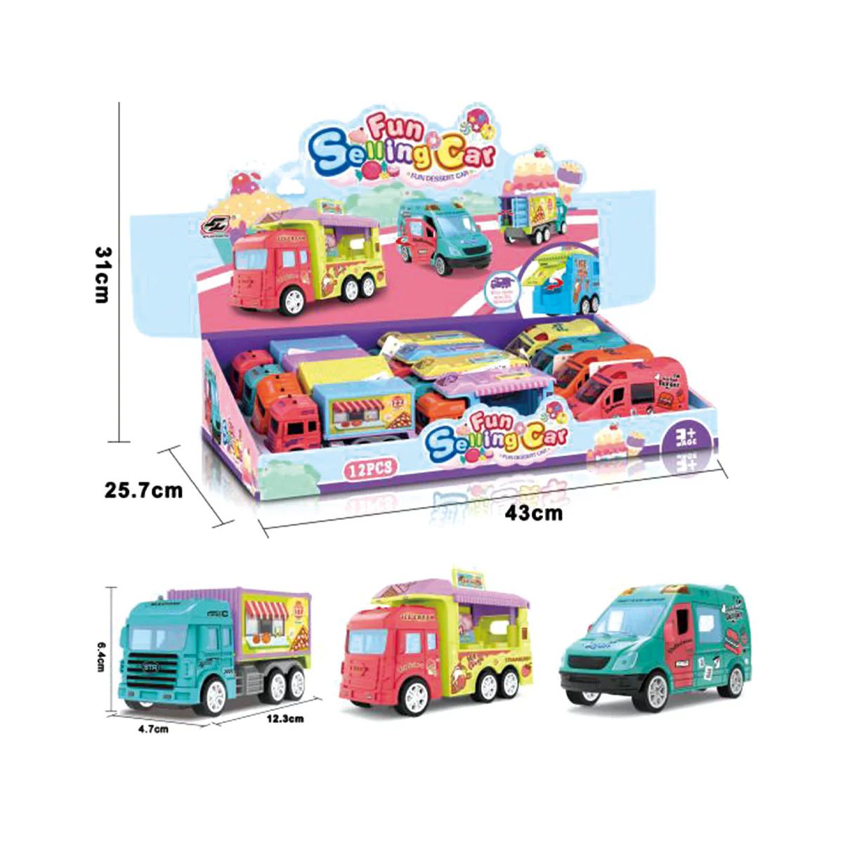 Wholesale Footwear Toy Food Truck In Assortment