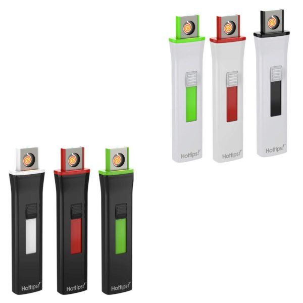 Wholesale Footwear Hot Tips Rechargeable Electric Heated Coil Lighter In Assorted Colors