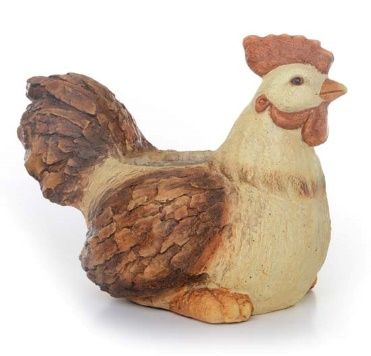 Wholesale Footwear Bh Polyresin Rooster Pot 17x11x13in