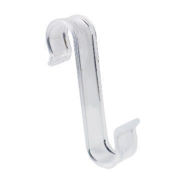 Wholesale Footwear Ch S Hook Clear 1.1x5.11x1.77in