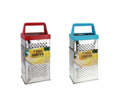 Wholesale Footwear Bh 4 Sided Grater 2 Colors 9in Tinplate