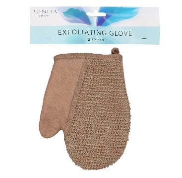 Wholesale Footwear Bh Exfoliating Glove Tan 8.5x7in