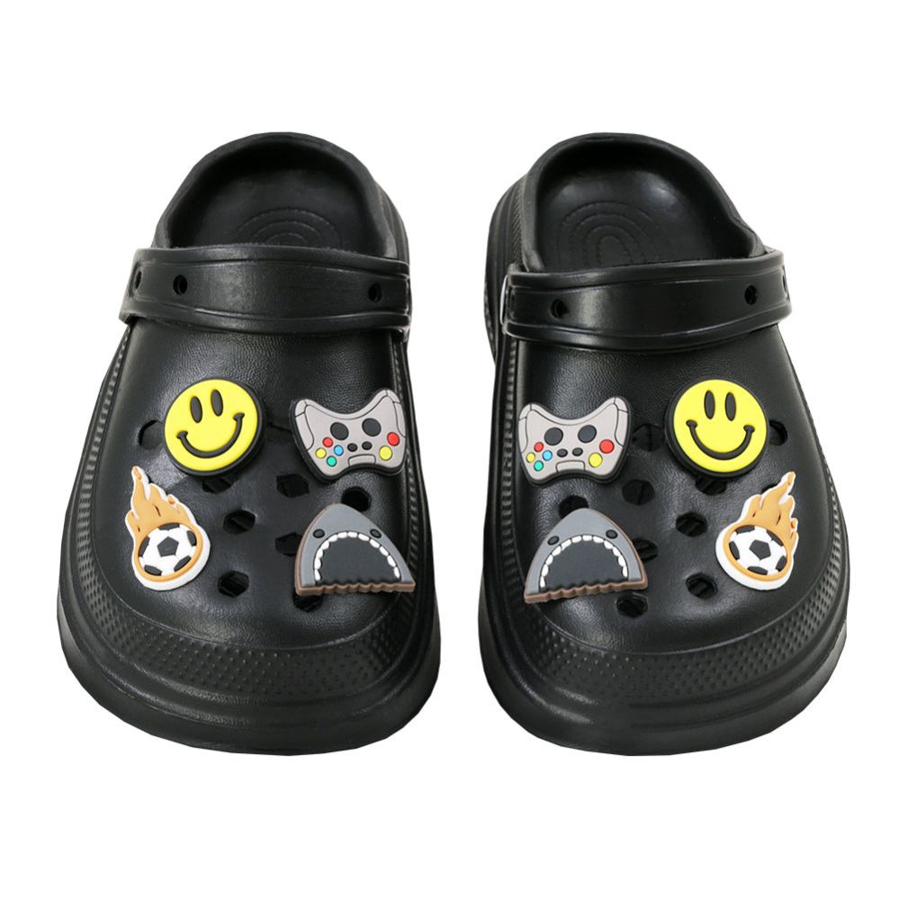 Wholesale Footwear Little Boy's Charm Clog Black