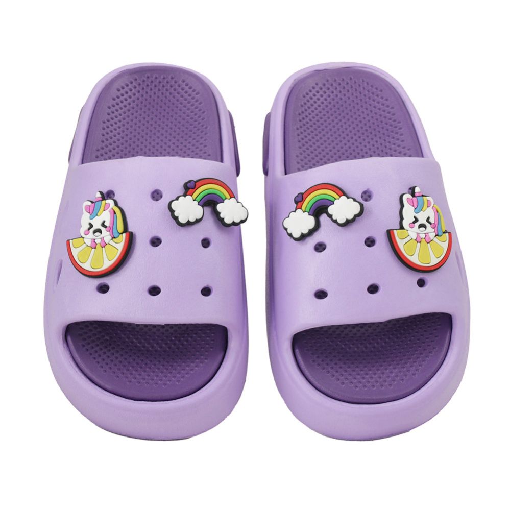 Wholesale Footwear Girl's Charm Sandal Lilac&purple