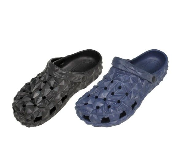 Wholesale Footwear Men's Clog's Assorted Navy And Black
