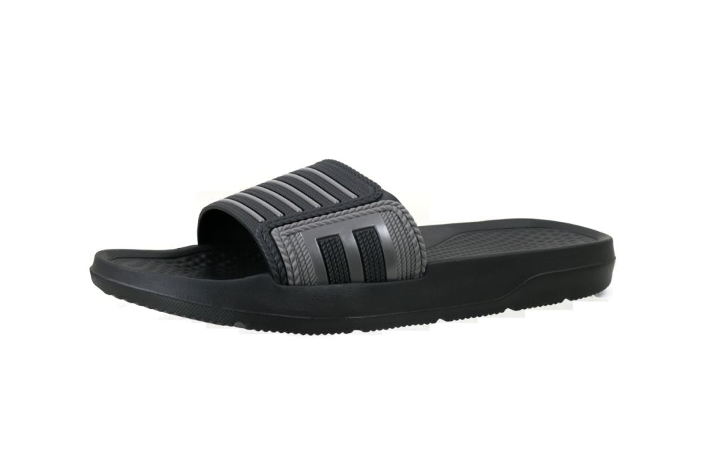 Wholesale Footwear Men's Lines Sandal Black&gray