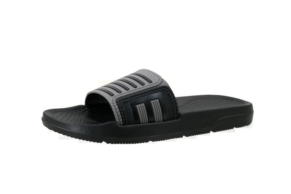 Wholesale Footwear Men's Lines Sandal Black