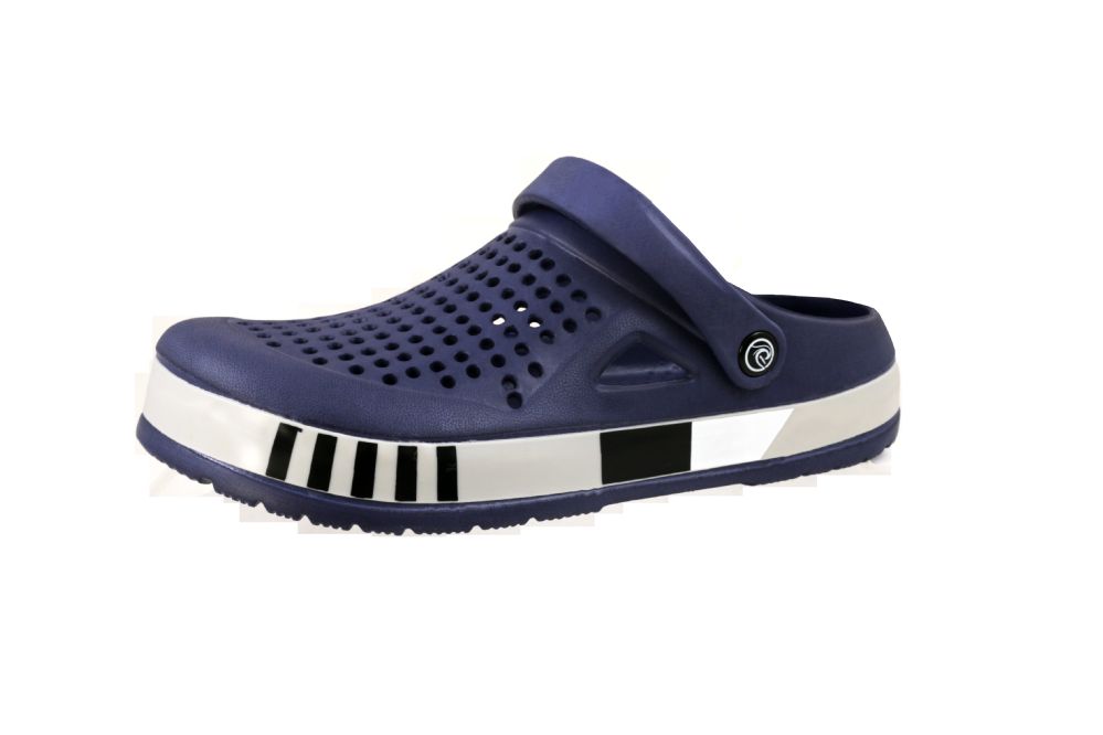 Wholesale Footwear Men's Abstract Clog Navy