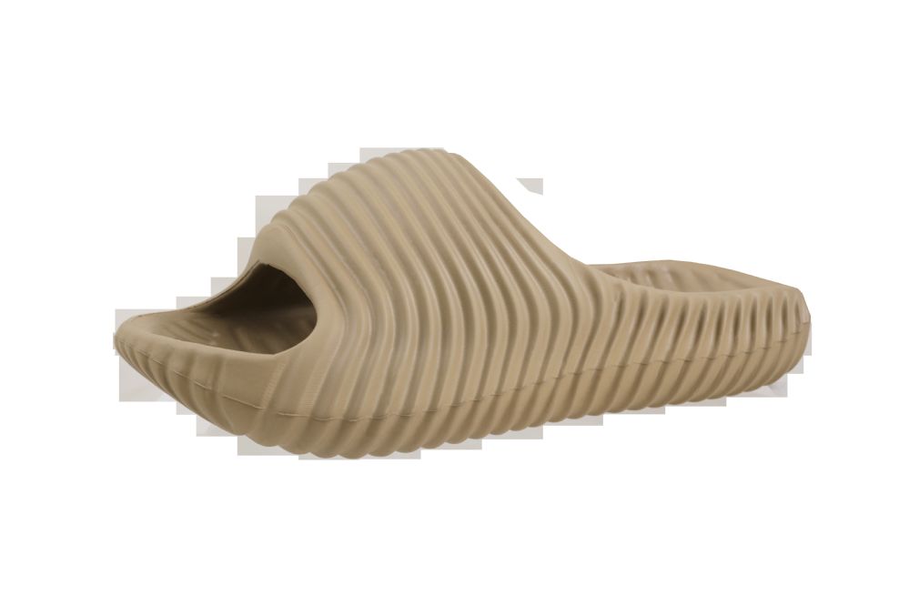 Wholesale Footwear Men's Textured Slipper Beige