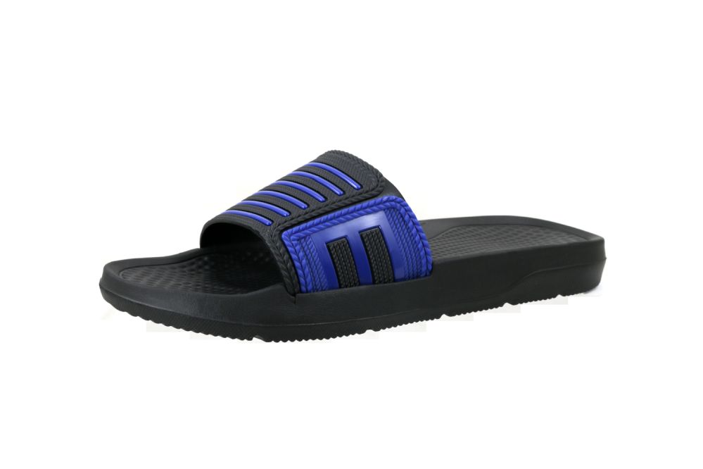 Wholesale Footwear Men's Lines Sandal Black&blue