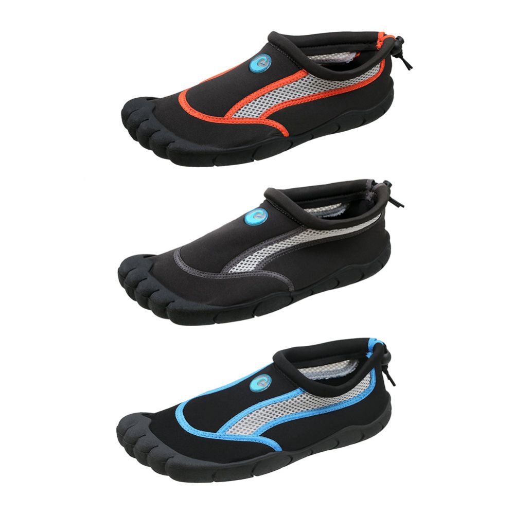 Wholesale Footwear Men's 5 Toe Aqua Sock Assorted