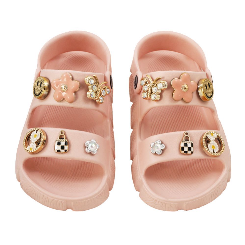 Wholesale Footwear Girl's Charm Sandal Pink