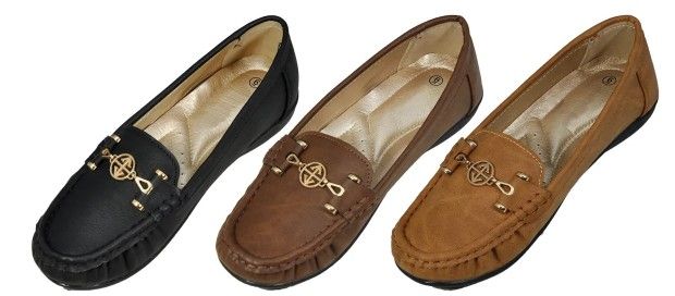 Wholesale Footwear Assorted Ladies Buckle Flats