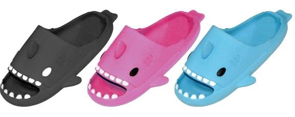 Wholesale Footwear Ladies Shark Slippers