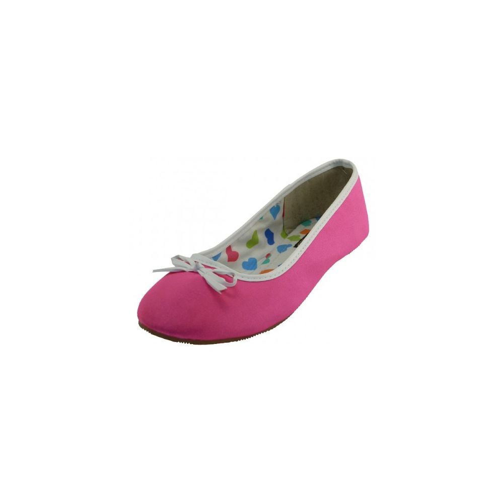 Wholesale Footwear Women's Ballet Flats (fuchsia Color Only)