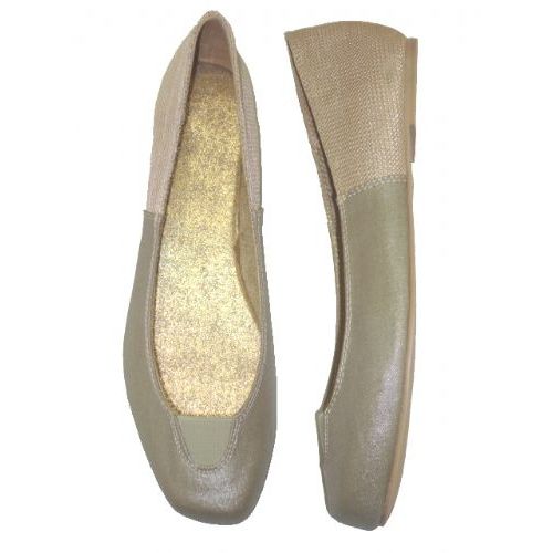 Wholesale Footwear Ladies' Square Toe W/ Elastic Ballerina