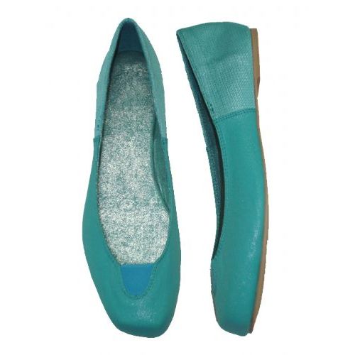 Wholesale Footwear Ladies' Square Toe W/ Elastic Ballerina