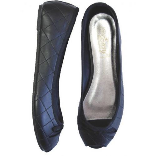 Wholesale Footwear Ladies' Open Toe Quilted Sandal Size: 5-10