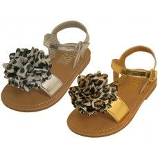 Wholesale Footwear Infant's Metallic Sandals