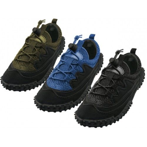 Wholesale Footwear Men's Laced Aqua Socks