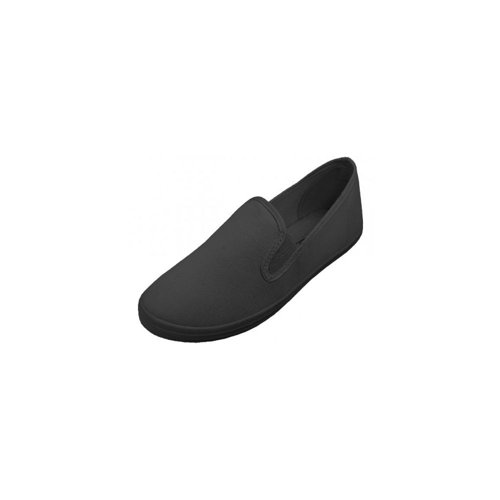 Wholesale Footwear Ladies' Twin Gore Shoes All Black Only