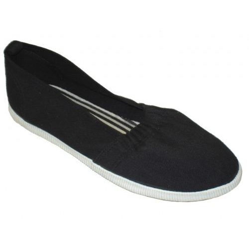 Wholesale Footwear Ladies' Elastic Canvas Shoe