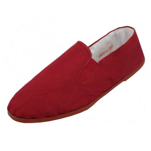 Wholesale Footwear Men's Slip On Twin Gore Cotton Upper With Rubber