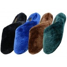 Wholesale Footwear Women's Close Toe Plush Upper House Slippers