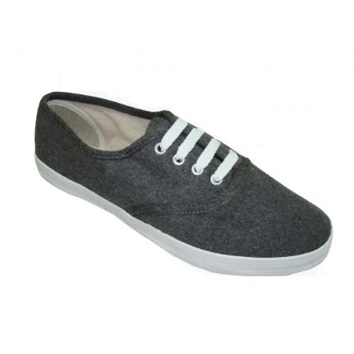 Wholesale Footwear Women's Flannel Canvas Shoes