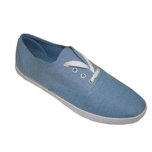 Wholesale Footwear Ladies' Chambray Lace Up 7-12