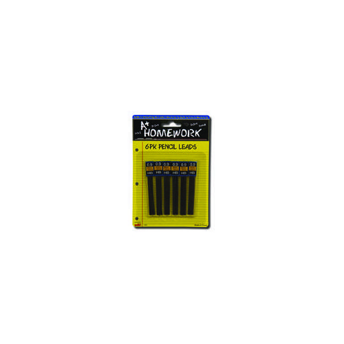 Wholesale Footwear Mechanical Pencil Leads - 6 Pk X 12/pk - (0.9hb)