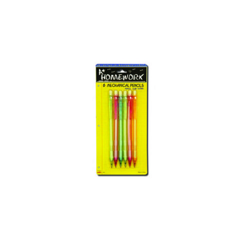 Wholesale Footwear Mechanical Pencils - 6 pk