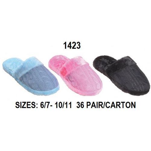 Wholesale Footwear Ladies Plush Slipper