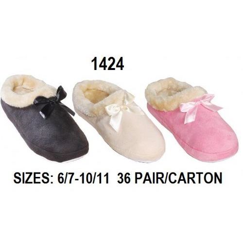 Wholesale Footwear Ladies Plush Slipper