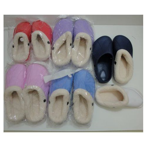 Wholesale Footwear Kids Fleece Lined Garden Shoes 1-6