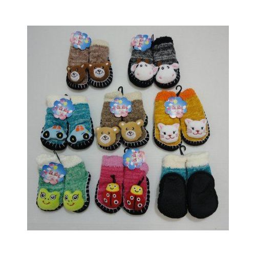 Wholesale Footwear Knit Booties With Characters