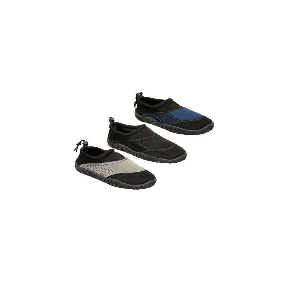 Wholesale Footwear Mens Water Shoes Blck, Navy, Taupe Size 7 - 12