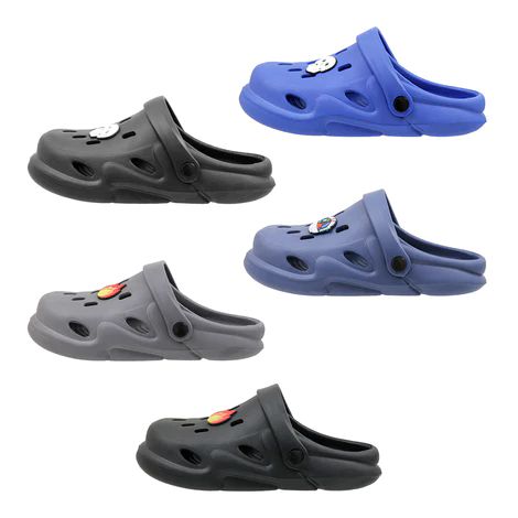 Wholesale Footwear Boy's Charm Clog Assorted