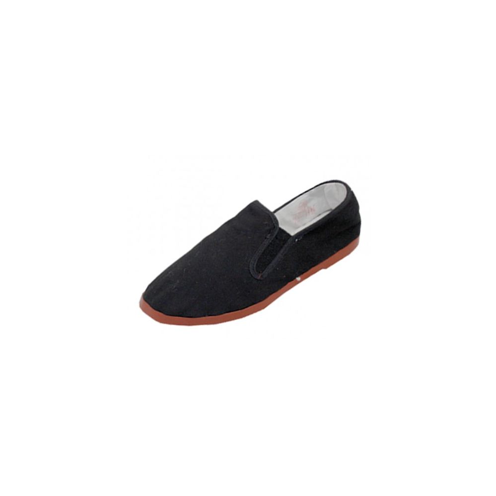 Wholesale Footwear Boy's Slip On Twin Gore Cotton Upper With Rubber Out Sole Kung Fu Shoes In Size 35