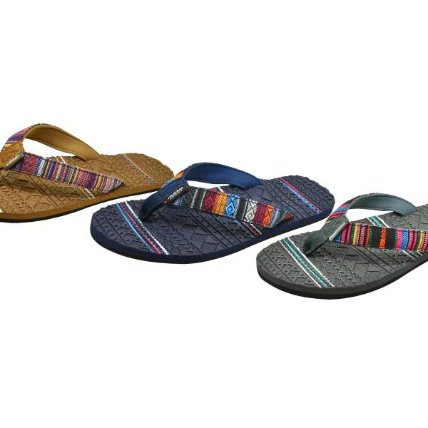 Wholesale Footwear Fashion Flip Flops Assortment Of Colors Man Made Sole And Upper Imported