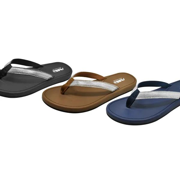 Wholesale Footwear Fashion Flip Flops Assortment Of Colors Man Made Sole And Upper Imported