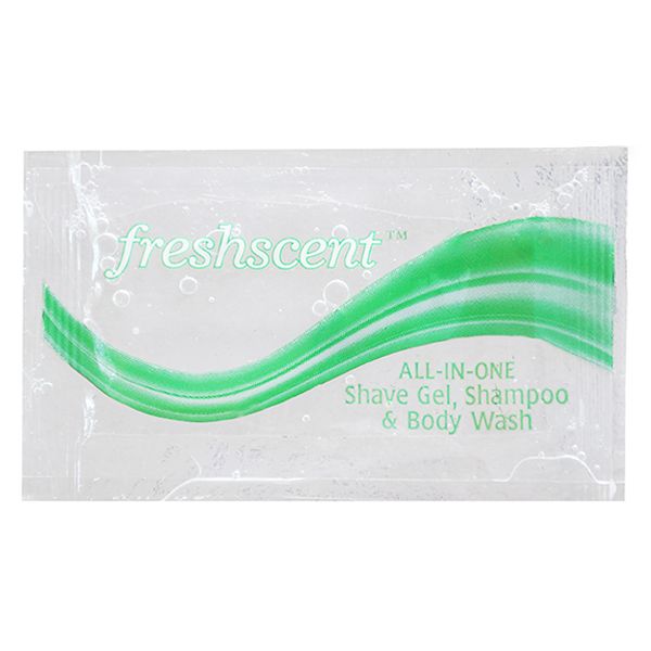 Wholesale Footwear Freshscent 0.34 Oz. Shampoo Shave Lotion And Body Wash