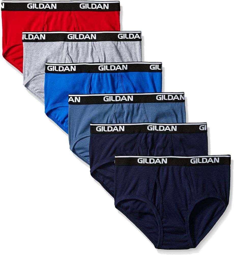 Wholesale Footwear Gildan Mens Briefs, Assorted Colors And Sizes Bulk Buy