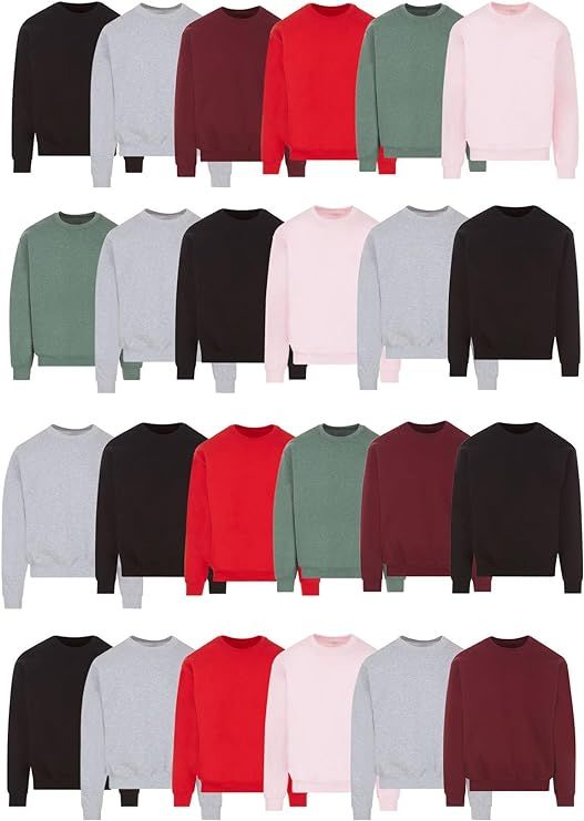 Wholesale Footwear Gildan Unisex Assorted Colors Fleece Sweat Shirts Size 4xl