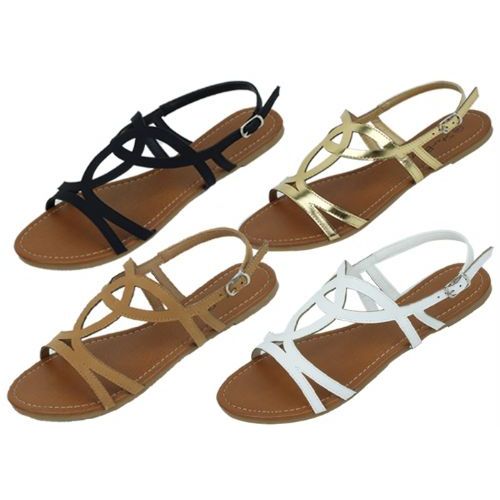 Wholesale Footwear Ladies Fashion Sandals Size 6-11