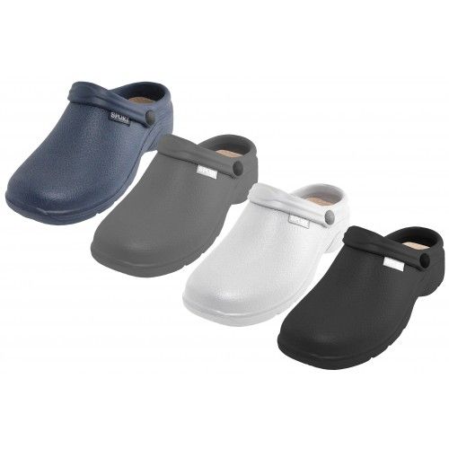 Wholesale Footwear Men's Sport Close Toe Rubber Nursing Clogs Size 8-13