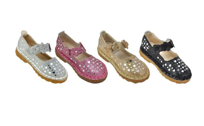 Wholesale Footwear Toddlers Shoes Color Silver